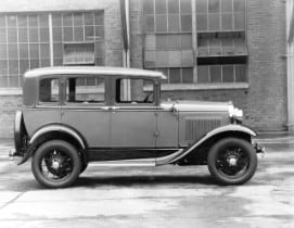 1930 Ford Model A Town Sedan 